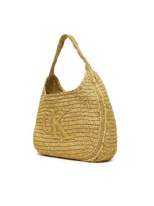 CALVIN KLEIN Borsa in rafia intrecciata a mano CALVIN KLEIN | LV04F3448G0EI